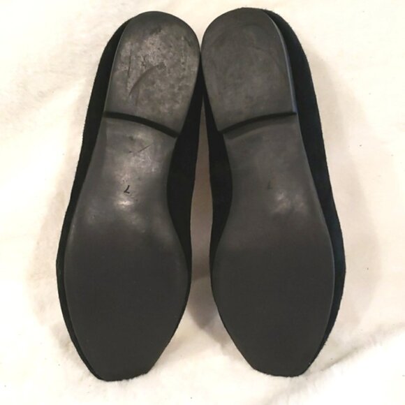 Jeffery Campbell Ibiza Present Black Suede Combo Flats Size 7 - Picture 10 of 13